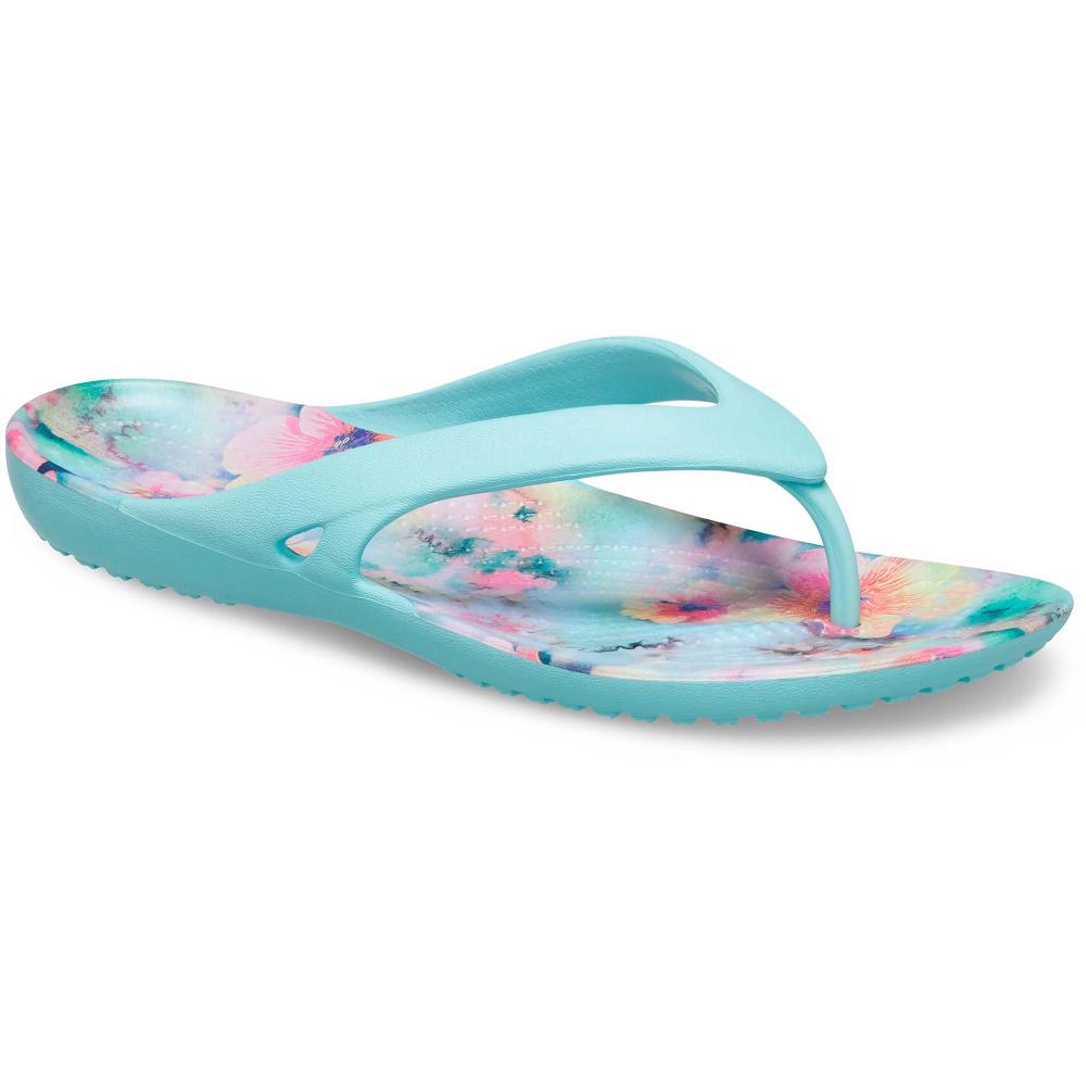 Tong Crocs Kadee II Dream Femme Menthe Multicolore | France 0190ILHS